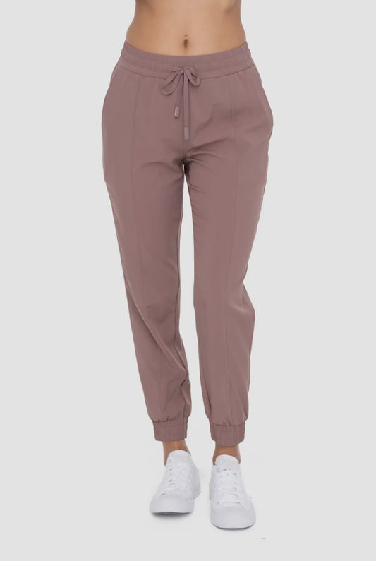 Deep Taupe Essential Athleisure Joggers