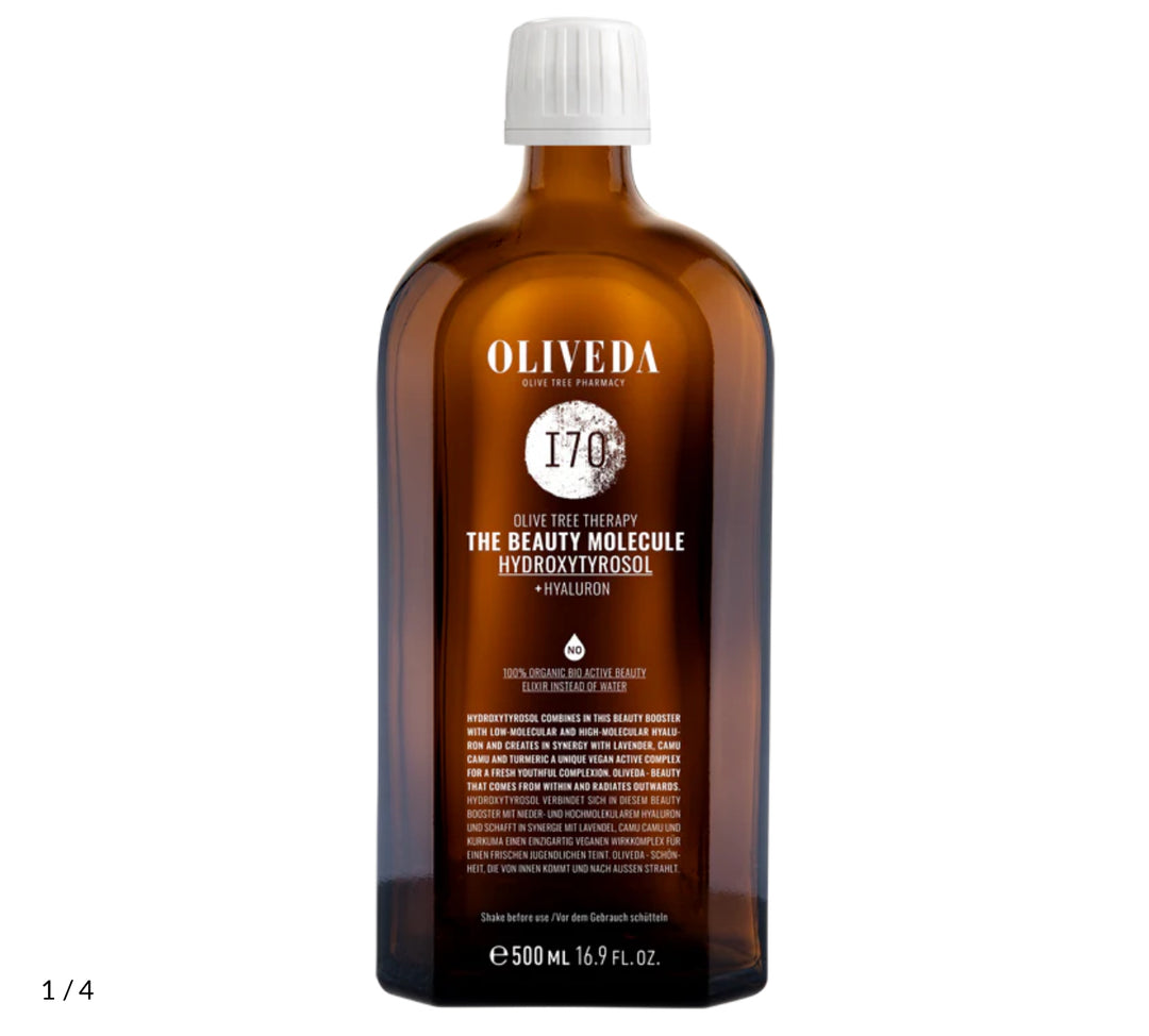 I70
HYDROXYTYROSOL + HYALURON THE BEAUTY MOLECULE