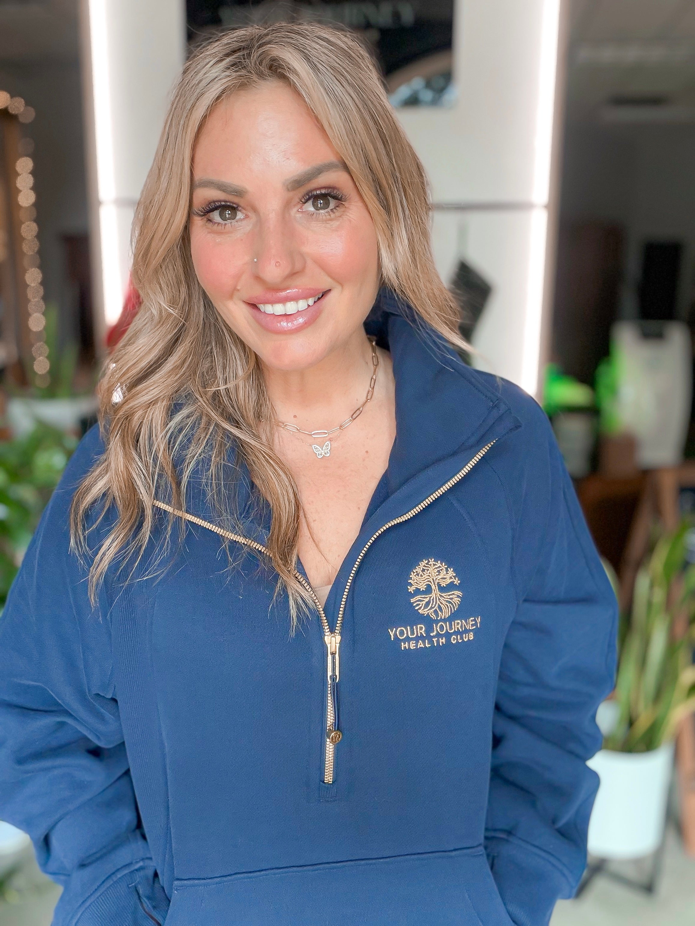 YJHC Branded lululemon Scuba Oversized Funnel-Neck Half Zip *Long