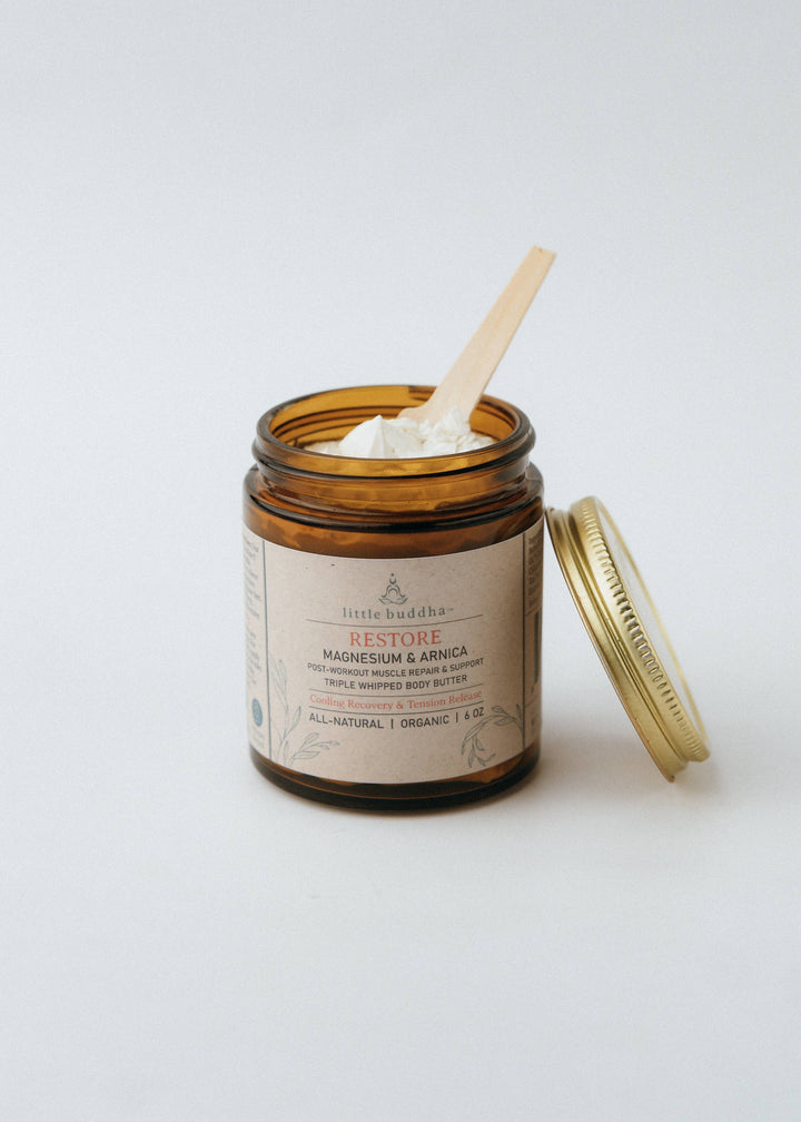 Cooling Magnesium Arnica Body Butter | Sore Muscles & Sleep