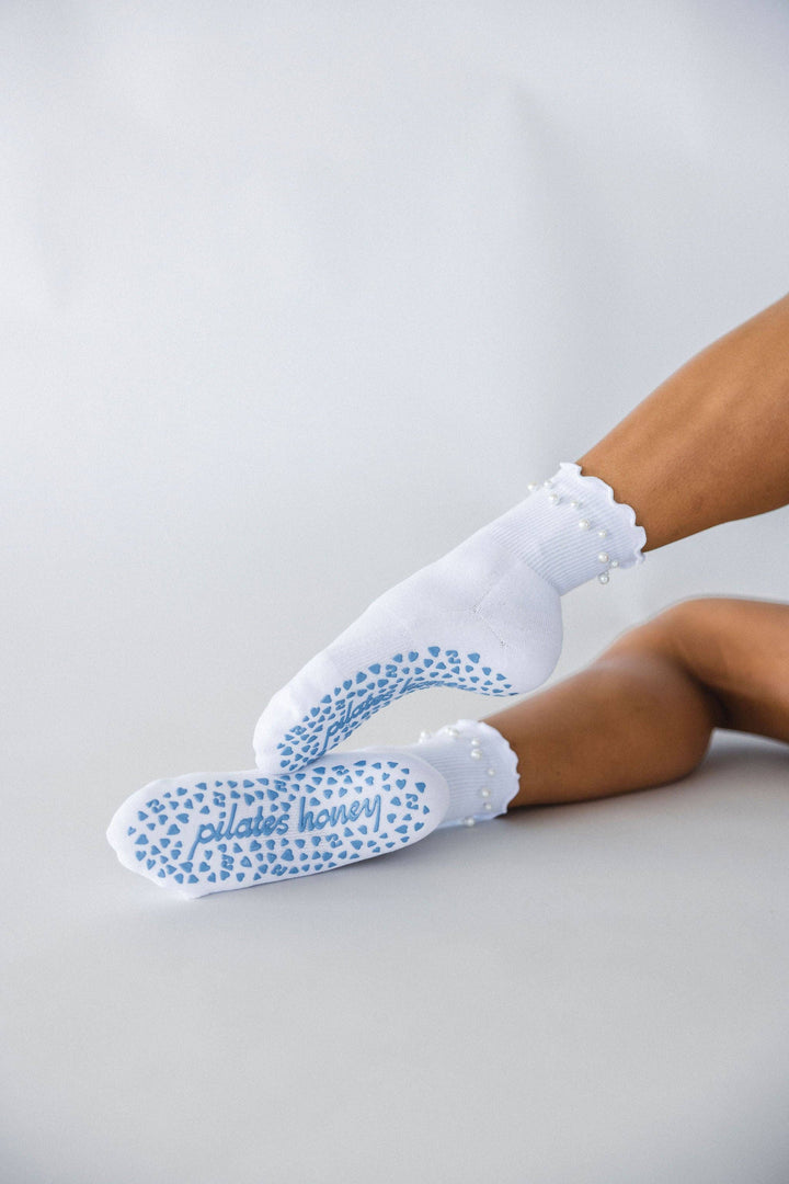 Tidepool Pearl Shorty Crew Grip Sock