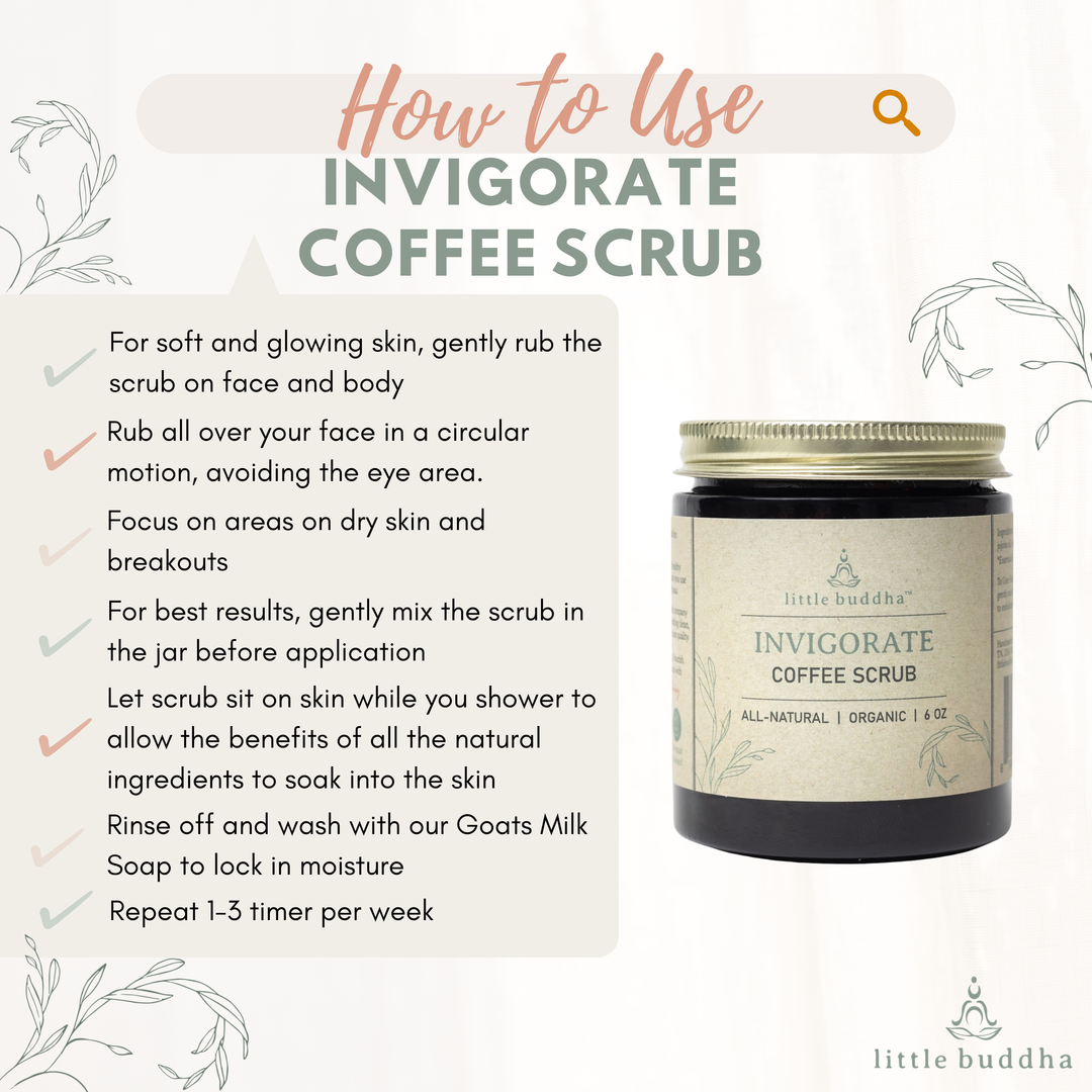 Exfoliating Coffee & Honey Scrub | Hydrating & Acne-Fighting