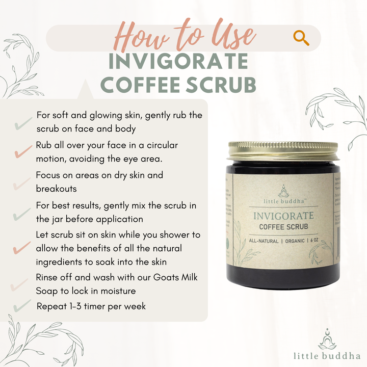 Exfoliating Coffee & Honey Scrub | Hydrating & Acne-Fighting