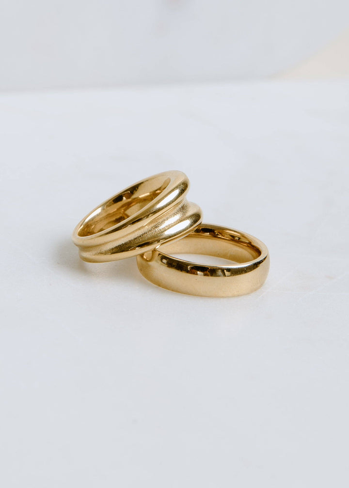 Doubled Up Gold Ring