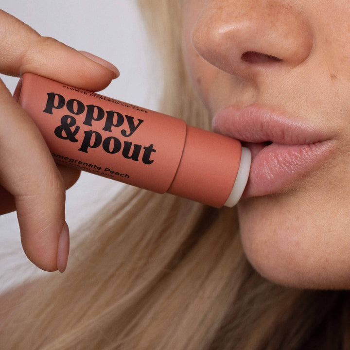 Lip Balm, Pomegranate Peach