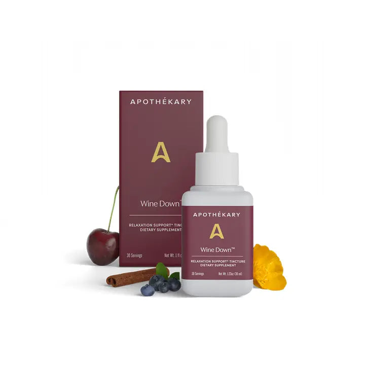 Wine Down™ - Stress & Sleep Aid Herbal Drops