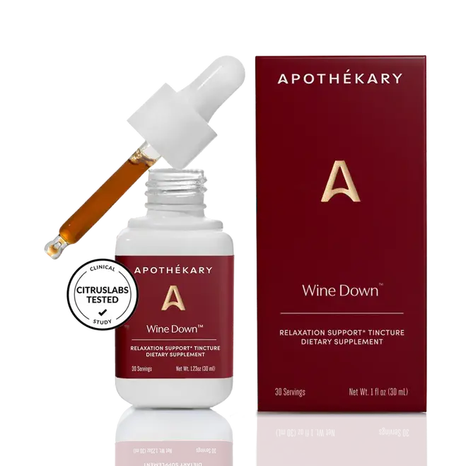 Wine Down™ - Stress & Sleep Aid Herbal Drops
