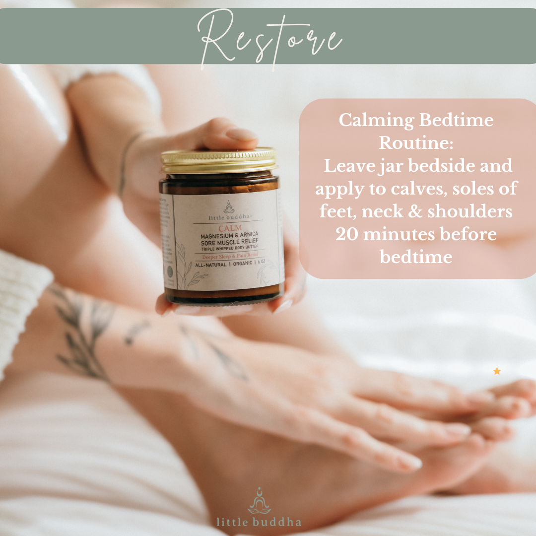 Cooling Magnesium Arnica Body Butter | Sore Muscles & Sleep