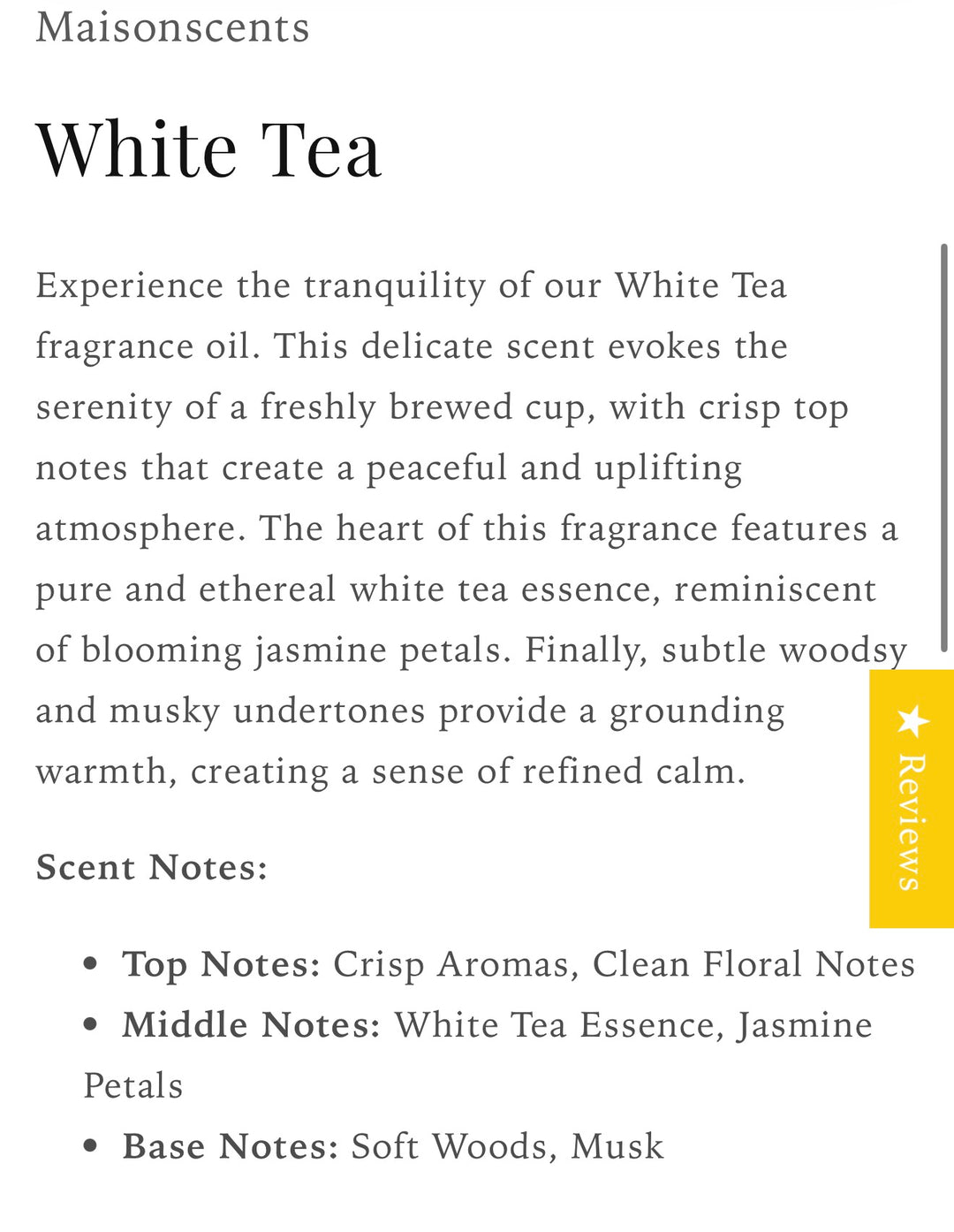 100 ml Maison Scent Refill