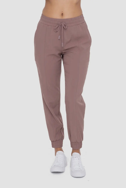 Deep Taupe Essential Athleisure Joggers