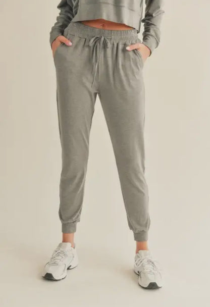 Women’s Grey Soft Touch Relaxed Jogger