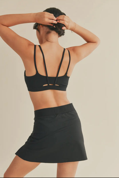 Padded Strappy Sports Bra