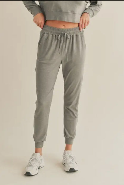 Women’s Grey Soft Touch Relaxed Jogger