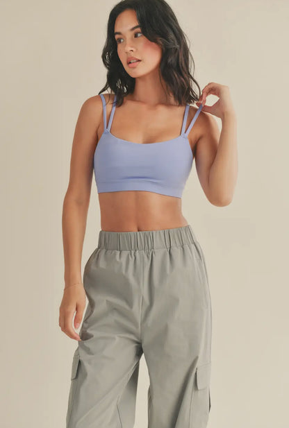 Padded Strappy Sports Bra