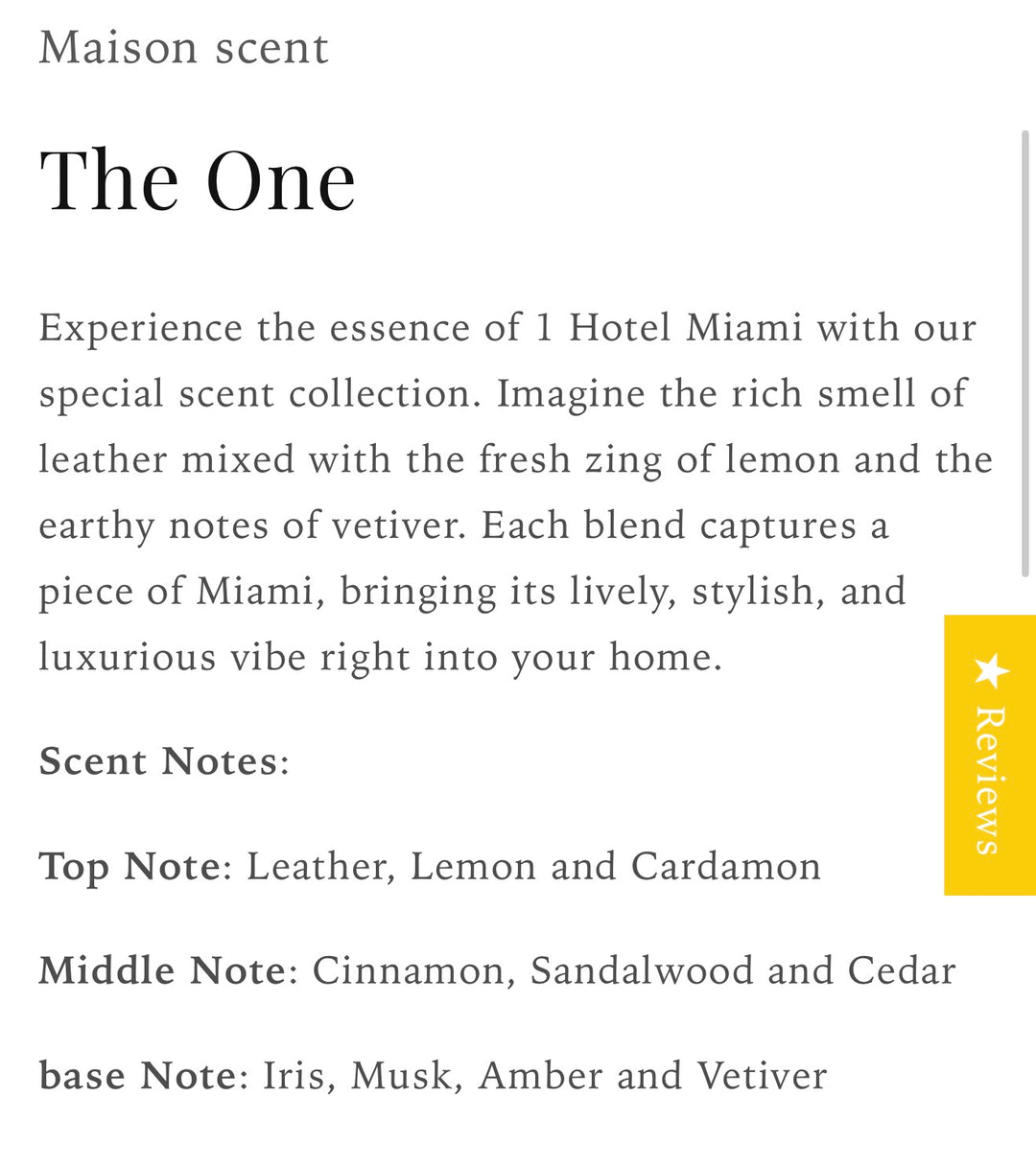 100 ml Maison Scent Refill