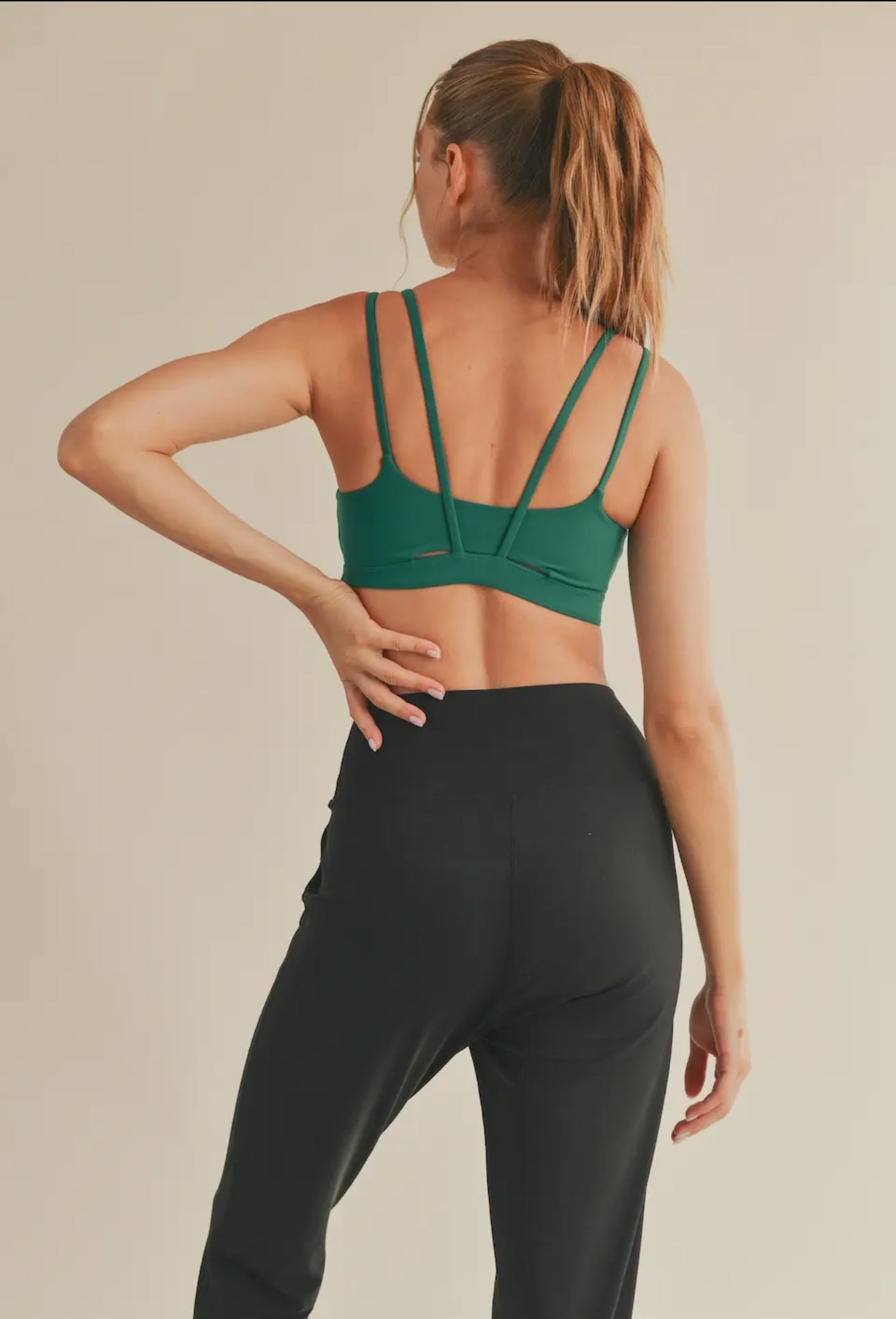 Padded Strappy Sports Bra