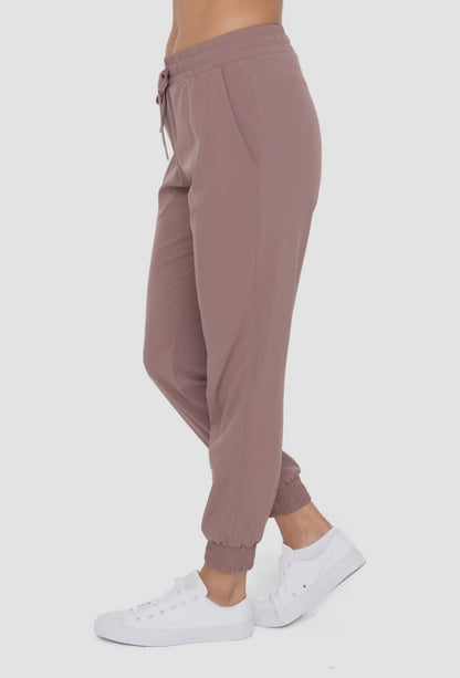 Deep Taupe Essential Athleisure Joggers