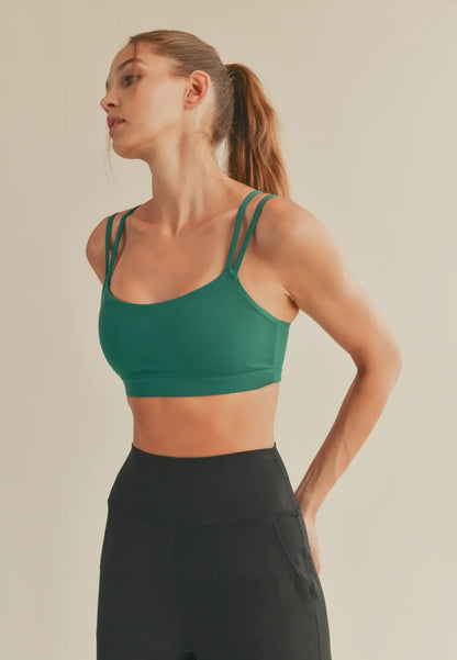 Padded Strappy Sports Bra