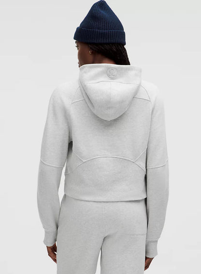 Scuba Oversized Half-Zip Hoodie/ Funnel Neck