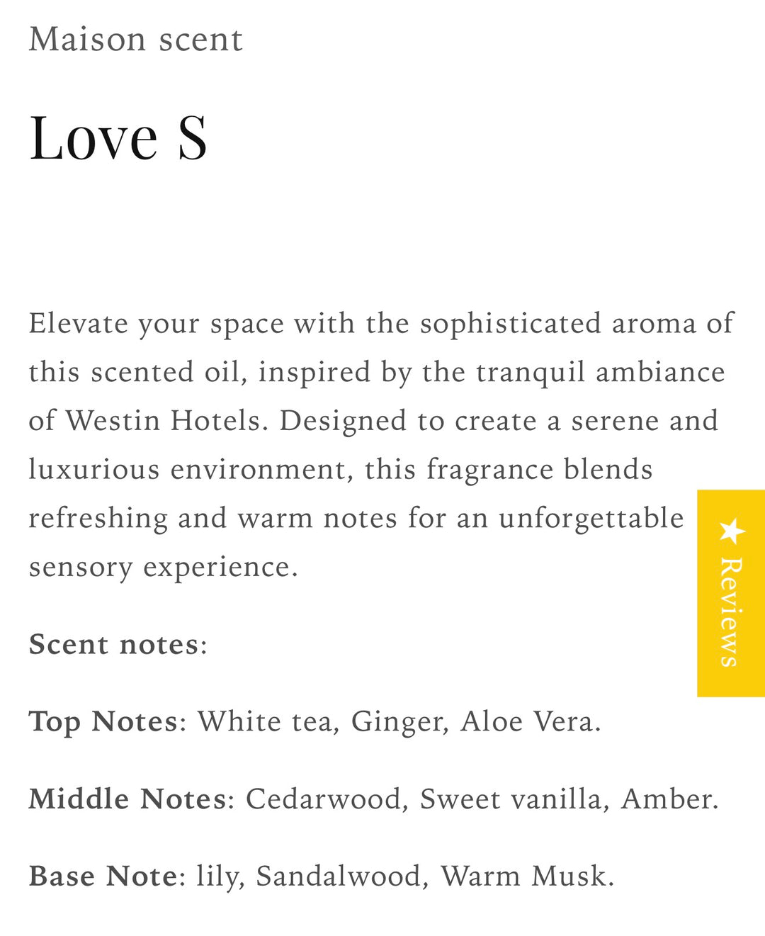 100 ml Maison Scent Refill