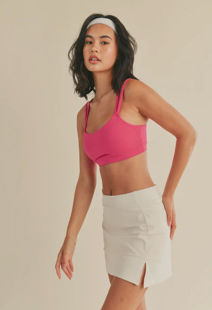 Padded Strappy Sports Bra