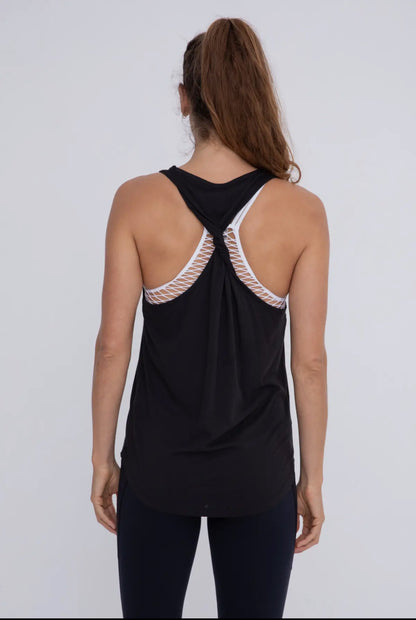 YJHC Twist Back Tank Top