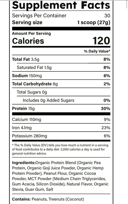 Earth fed Muscle Plant Protein