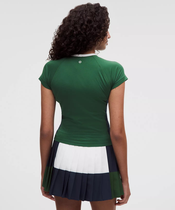 lululemon Swiftly Tech Short-Sleeve Shirt 2.0 Waist Length *Colourblock