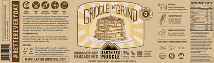 Earth fed Griddle n' Grind Chocolate Chip Pancake and Waffle Mix