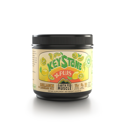 Earth fed Keystone Plus Collagen Lemonade Mix