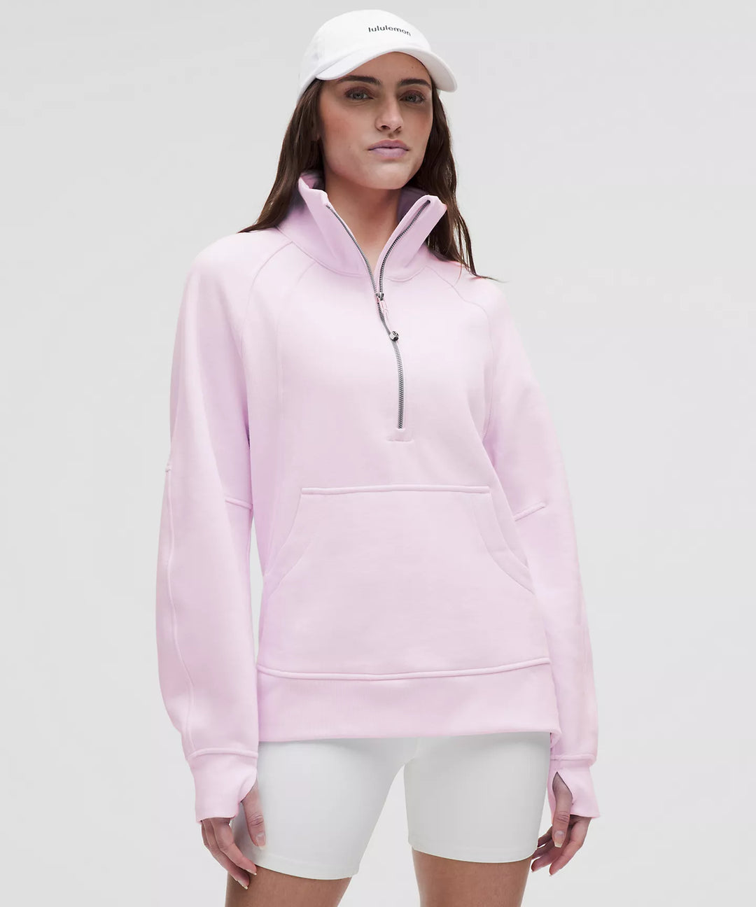 lululemon Scuba Oversized Funnel Neck Half Zip LONG*