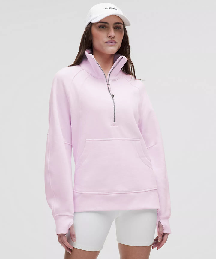 lululemon Scuba Oversized Funnel Neck Half Zip LONG*