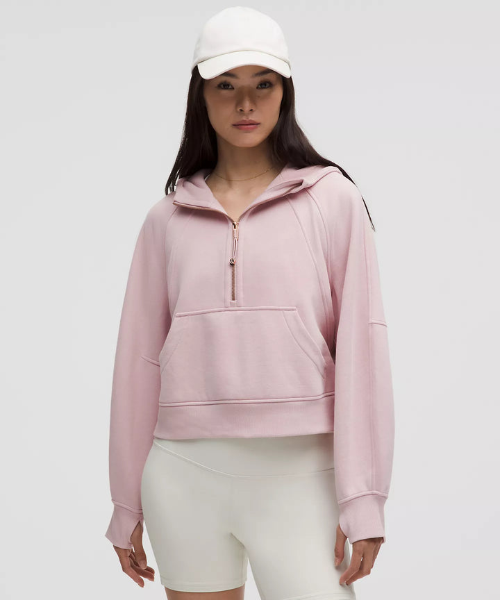 Scuba Oversized Half-Zip Hoodie