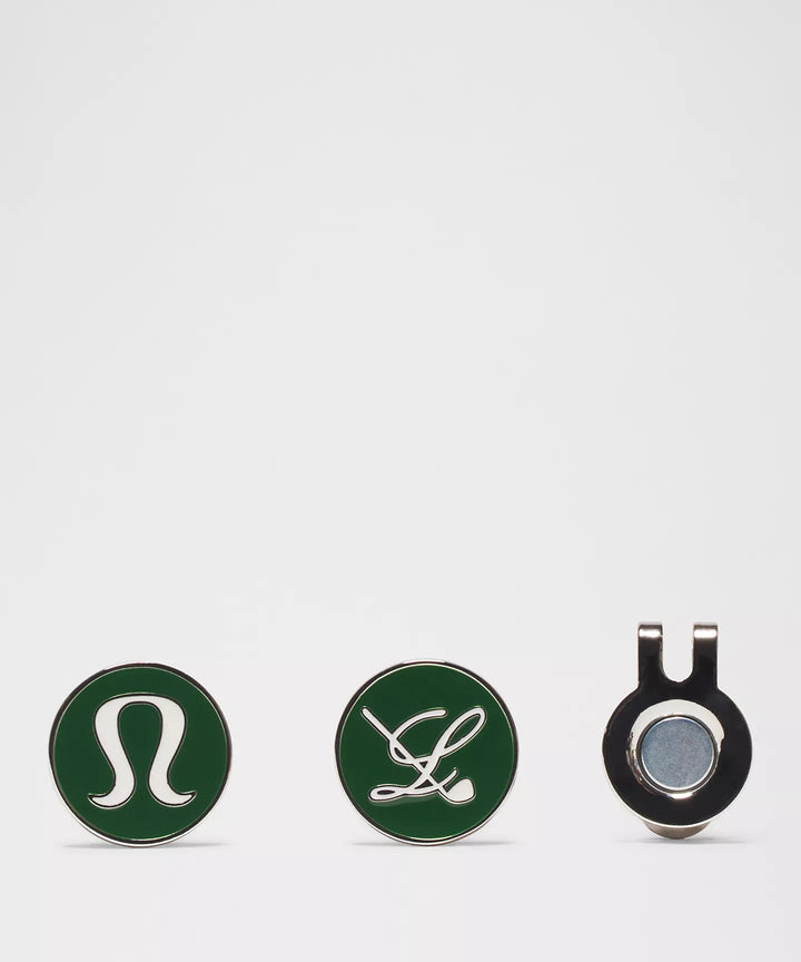 lululemon Golf Ball Markers with Hat Clip *2 Pack