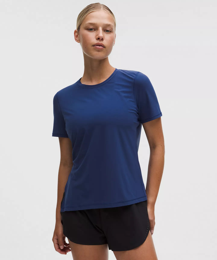 lululemon Side-Ruched Running Short-Sleeve Shirt