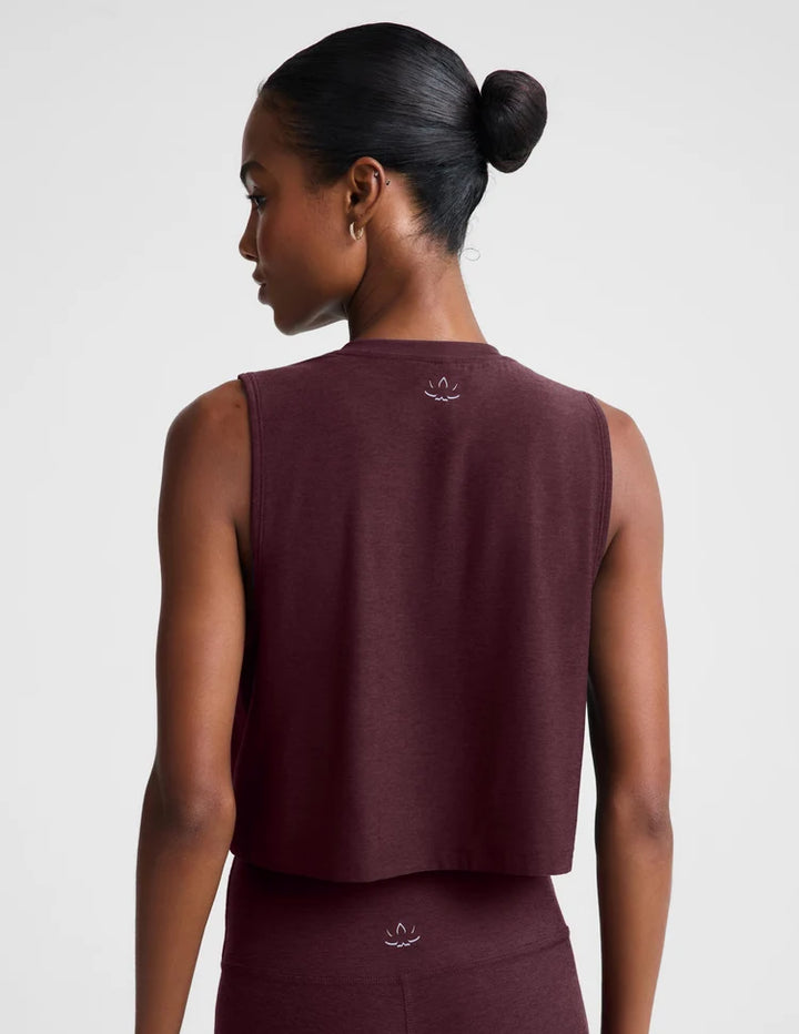 Beyond Yoga featherweight minimal cropped tank