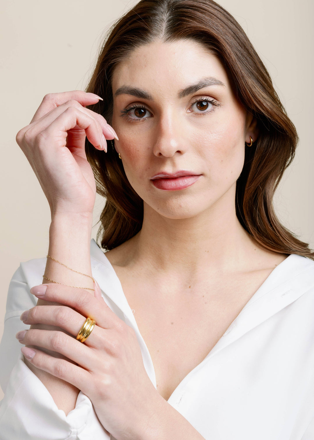 Doubled Up Gold Ring