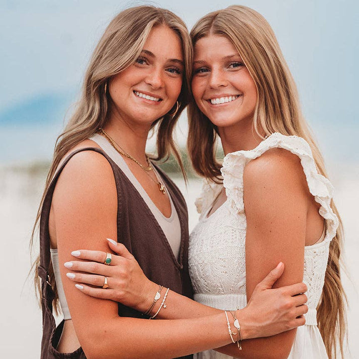 "Forever Friends" Nutral Sun Friendship Hair Tie Bracelets