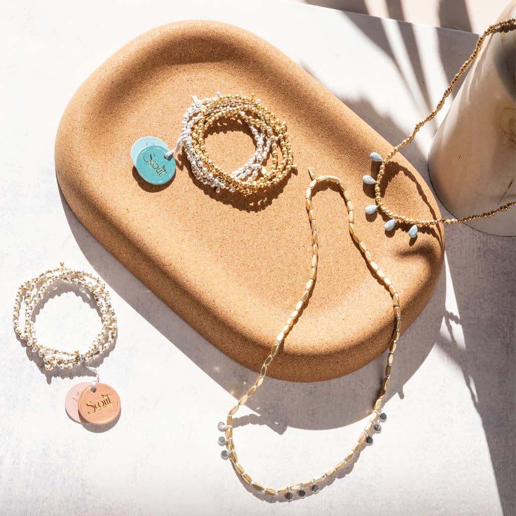 Metal Wrap - Iconic/Disc/Gold & Silver