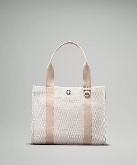 Two-Tone Canvas Tote