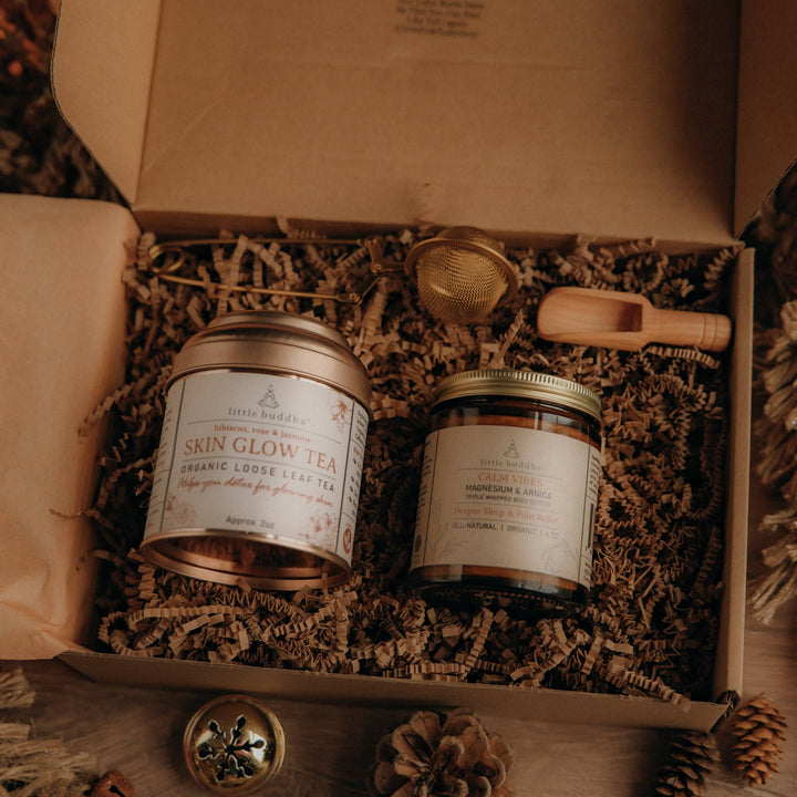 Sleep Gift Set – Magnesium Body Butter & Organic Herbal Tea