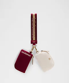 Dual Pouch Wristlet