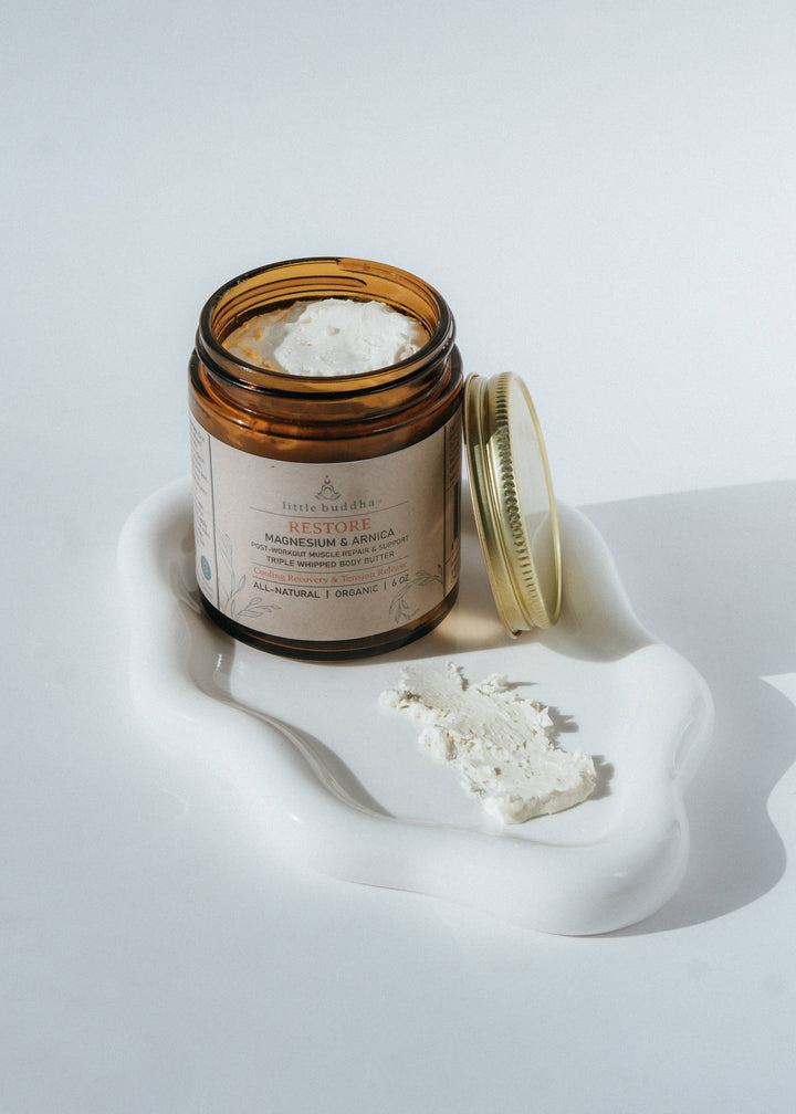 Cooling Magnesium Arnica Body Butter | Sore Muscles & Sleep
