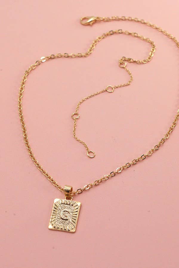 PETITE DELICATE INITIAL PENDANT NECKLACE