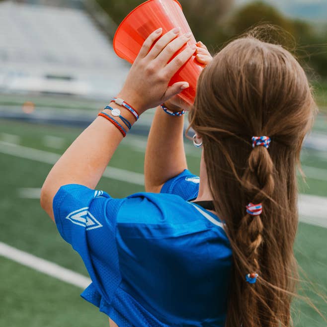 Game Day Red Blue white