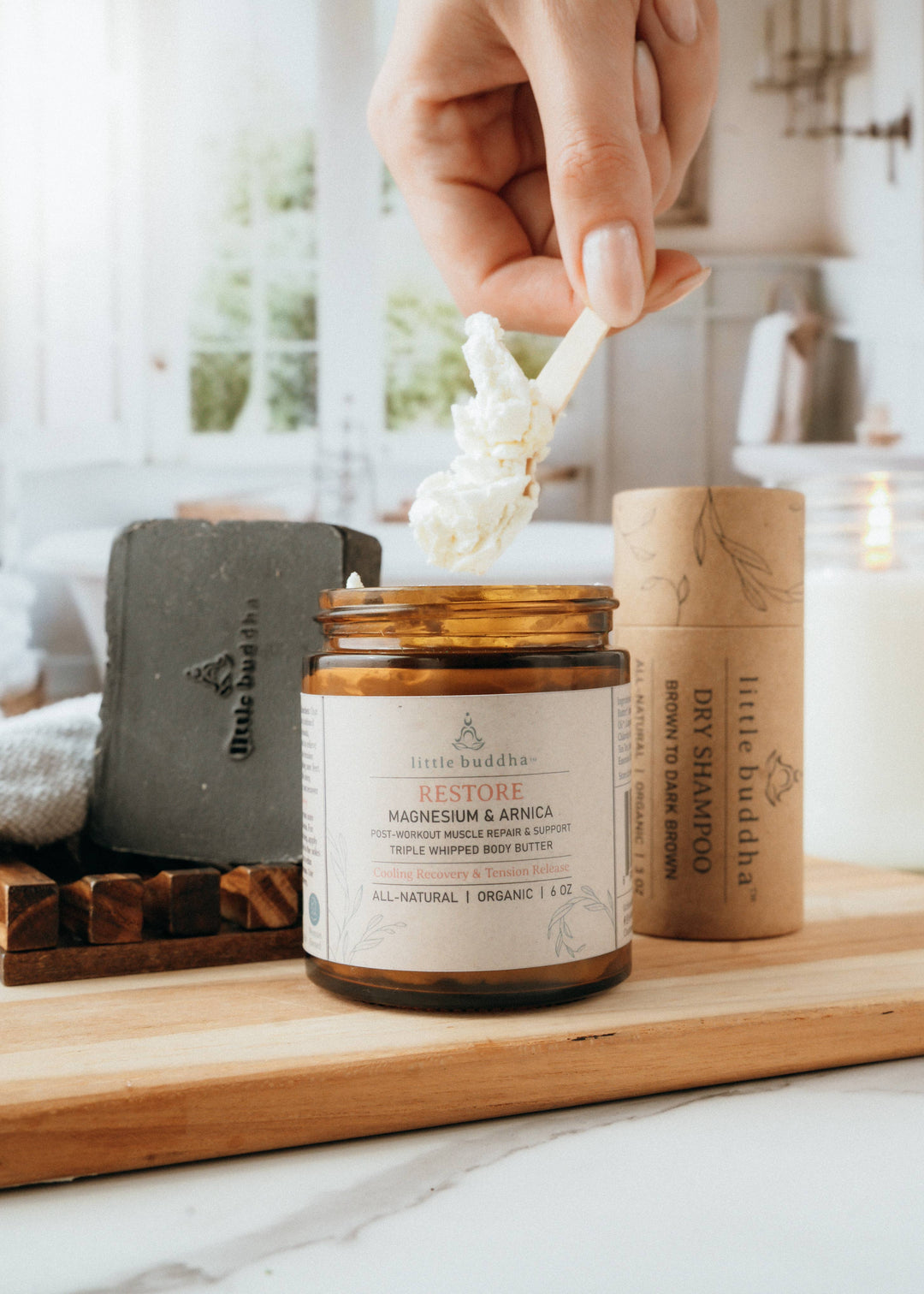 Cooling Magnesium Arnica Body Butter | Sore Muscles & Sleep
