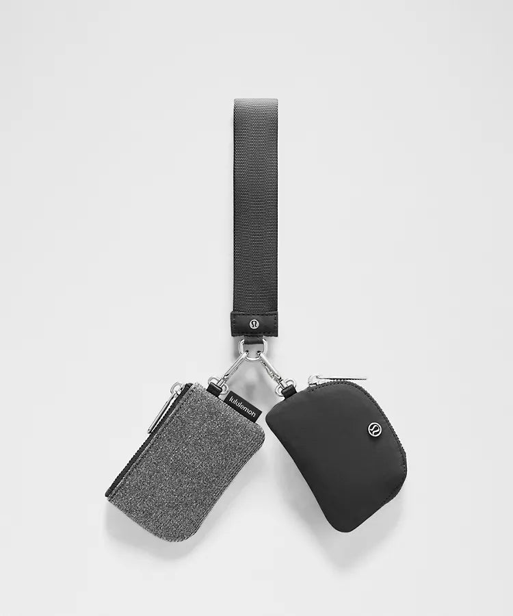 Lululemon Dual Pouch Wristlet *Glitter