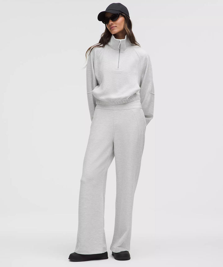 Lululemon Scuba Mid-Rise Wide-Leg Pant *Waffle