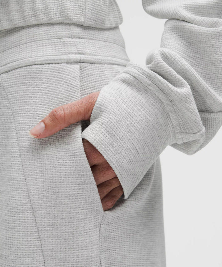 Lululemon Scuba Mid-Rise Wide-Leg Pant *Waffle