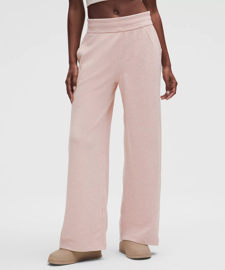Lululemon Scuba Mid-Rise Wide-Leg Pant *Waffle